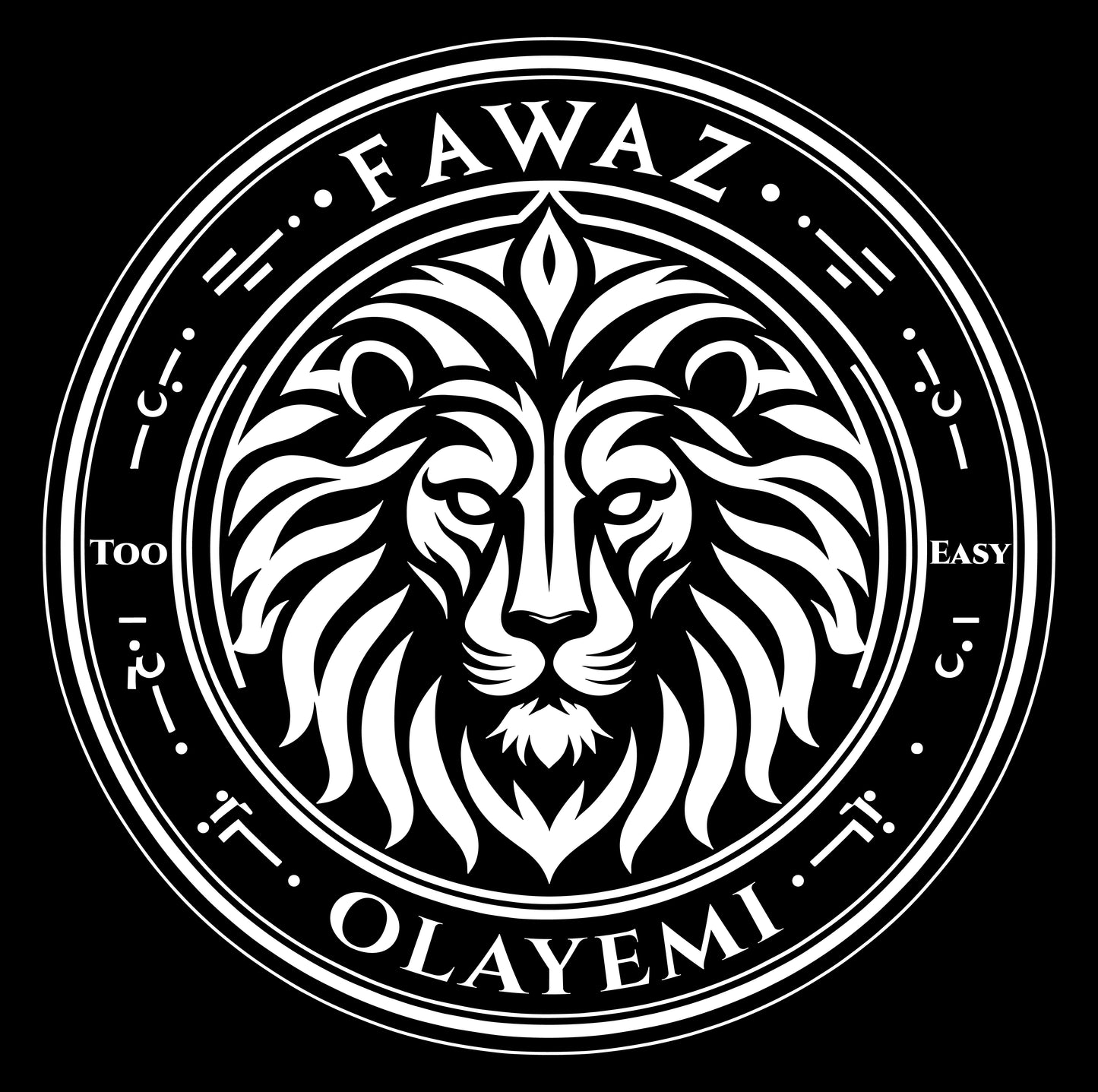 Fawaz olayemi black T-shirt